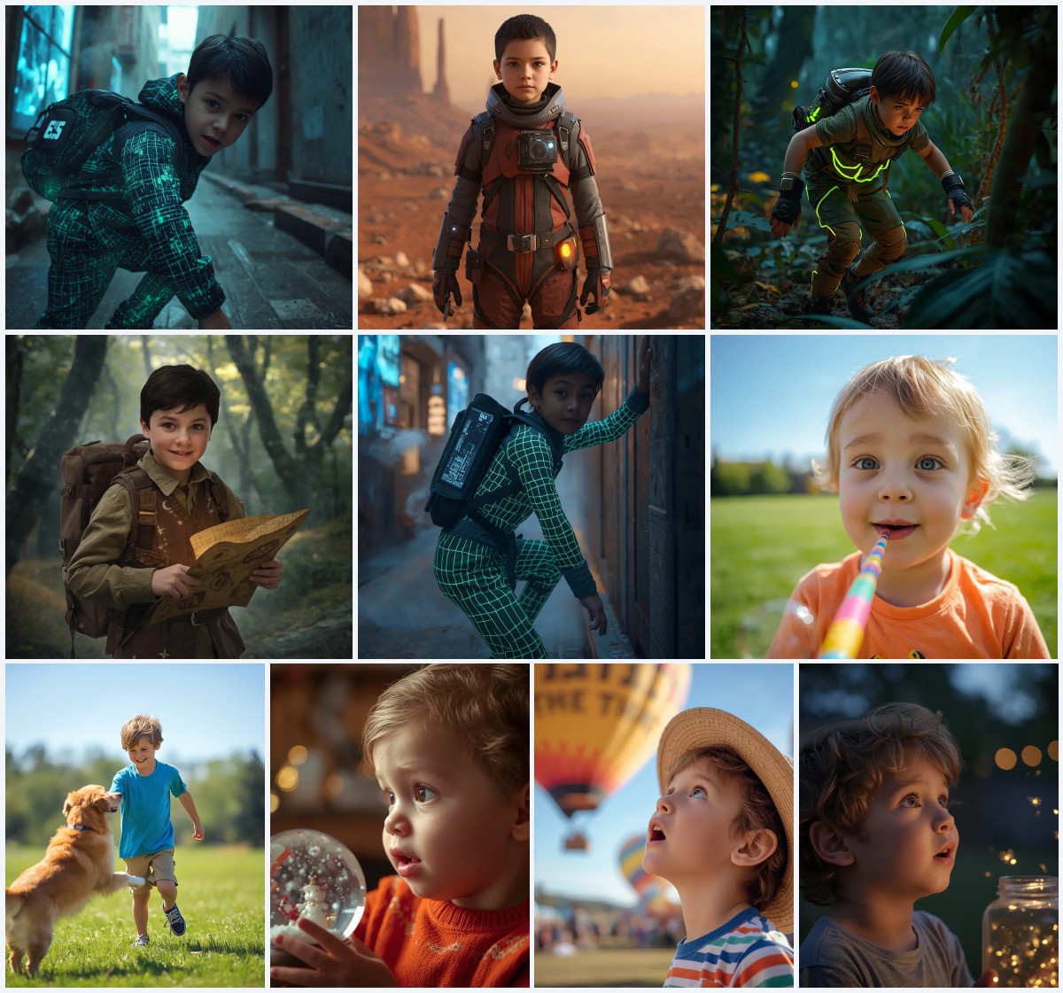 New 10 AI Prompts for Cinematic Boy’s Portraits with Moody Backdrops