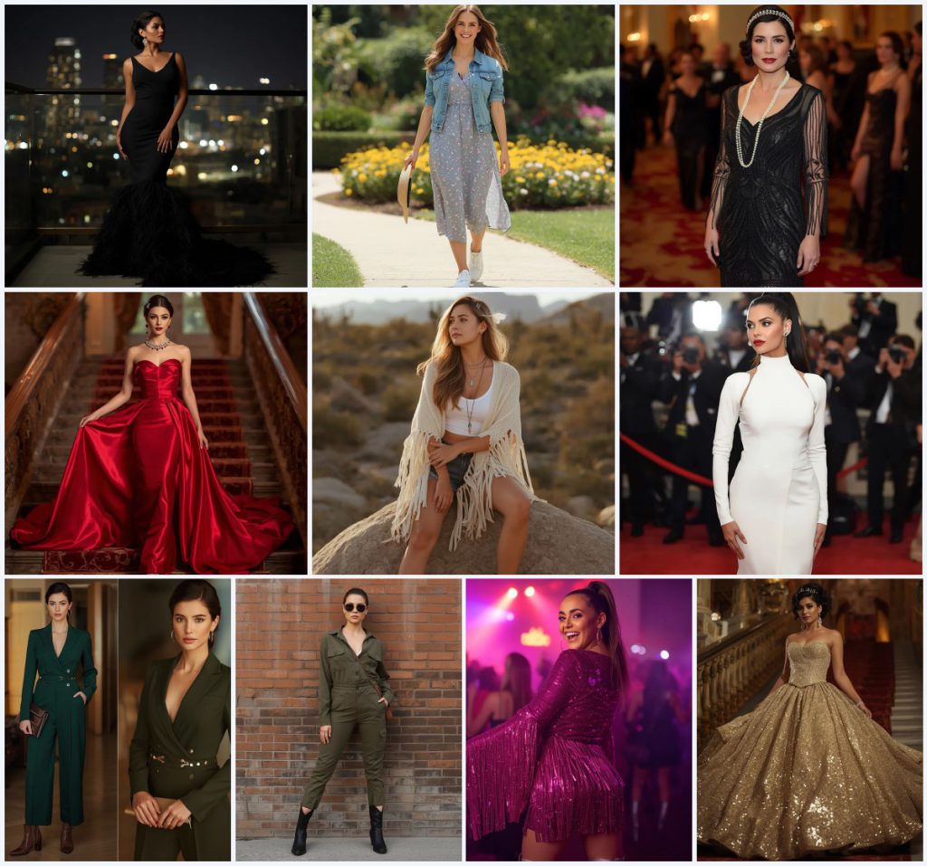 New 10 AI Prompts for Women in Stylish Leather Skirts with Edgy Urban Fashion | Modern design ai prompt